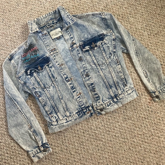 Ashley-Vintage Charm Denim Jacket - Picture 3 of 4